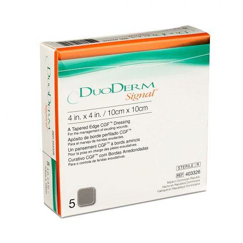 Duoderm Signal Dressing, 4"X4" 5Ea/Bx
