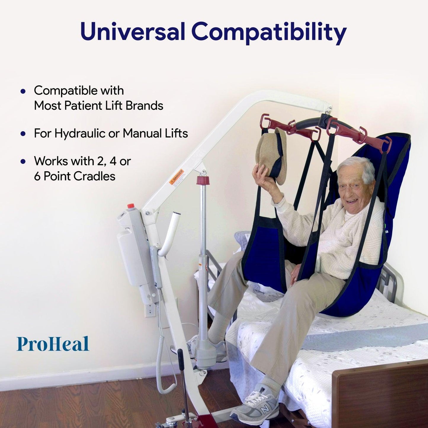 Universal Divided Leg Lift U Sling - ProHeal-Products