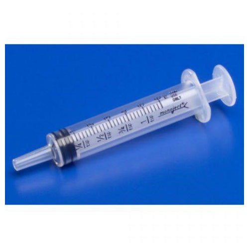 Oral Medication Syringe, Clear 3cc. 100/bx-5bx/cs