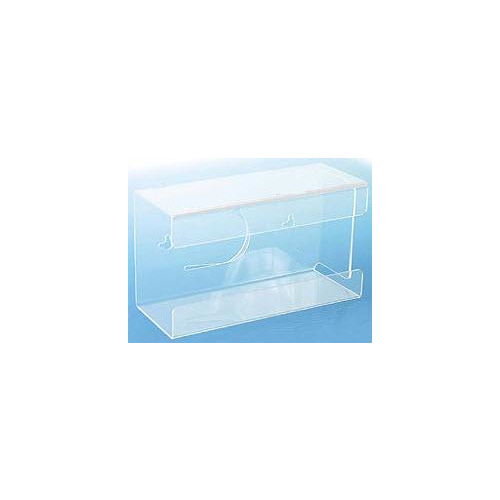 Glove Dispenser/ Holder Clear Plastic (Wall Mount) Single Box 10/Bx
