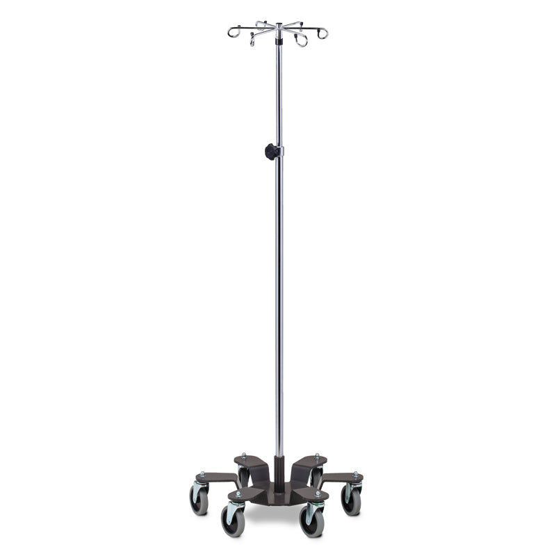 Six-Leg, 6-Hook, Heavy Base Infusion Pump Stand