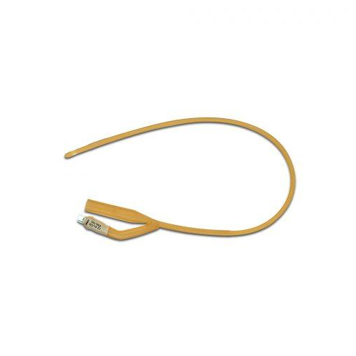 Foley Catheter Silicone Coated Latex 2Way 5Cc 12Fr 10/Bx