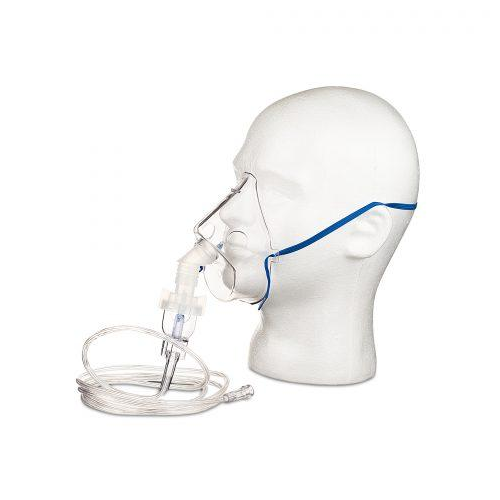 Cup 6cc with Adult Aerosol Elongated Mask and 7' Tube (2.1m) 50ea/cs