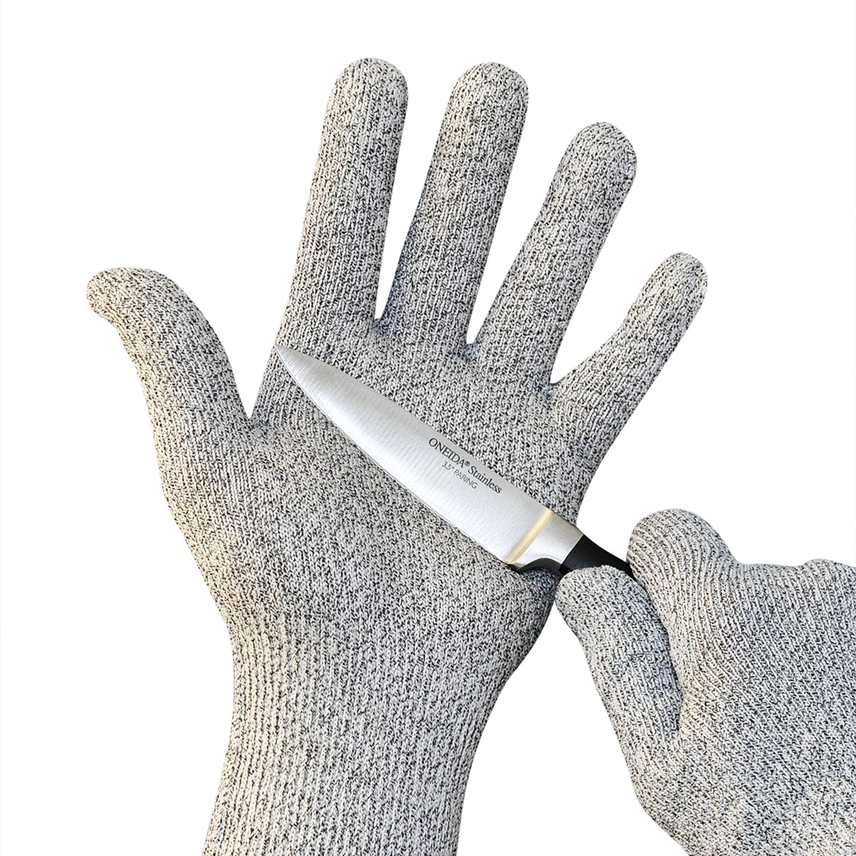 Cut Resistant Gloves, Medium, Fits Palm 8" - 9"
