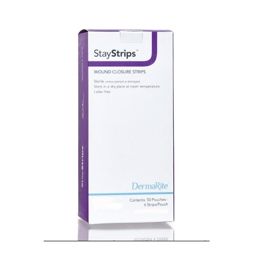 StayStrips Skin Closure Strip 1/4" x 1-1/2", Box of 50