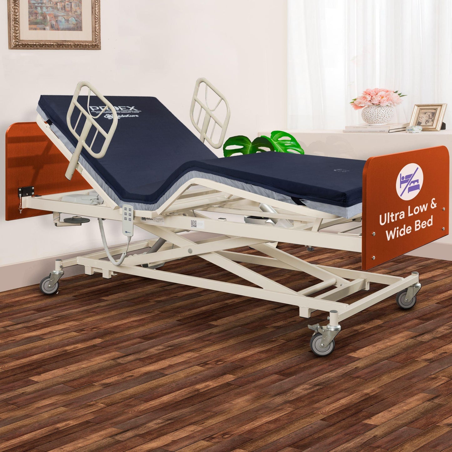 Low Adjustable Electric Hospital Bed - ProHeal-Products