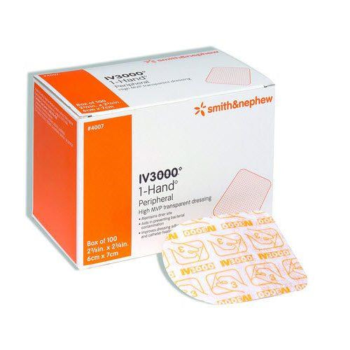 Opsite Iv3000 Transparent Dressing 2-3/8"X2.75" 100Ea/Bx