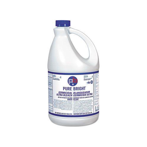 Bleach, Household (5.25%) W/ Germicidal Gallons (128Oz) 6/Cs
