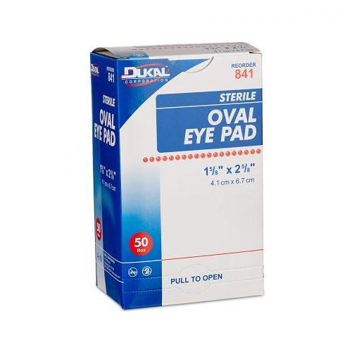 Eye Pad Oval 1-5/8"X2-5/8" 50/Bx