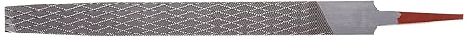 Flat Hand File, American Pattern, Chip Breaking, Rectangular, Coarse, 10" Length, 31/32" Width, 11/64" Thickness