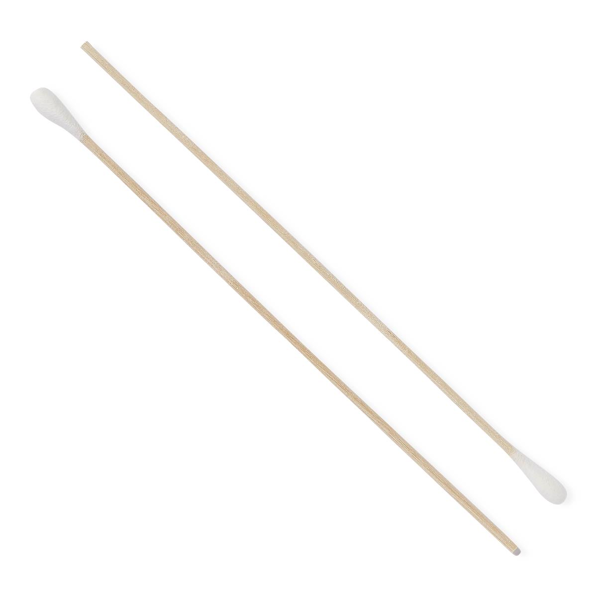 Sterile Cotton-Tipped Wood Applicator, 6", 2/Inner Pack 100 Pk/Bx - Case of 10 Boxes