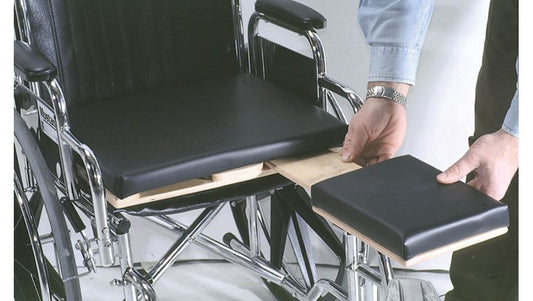 Amputee Wheelchair Surface, Standard, Poylfoam, Bilateral, 18 X 16
