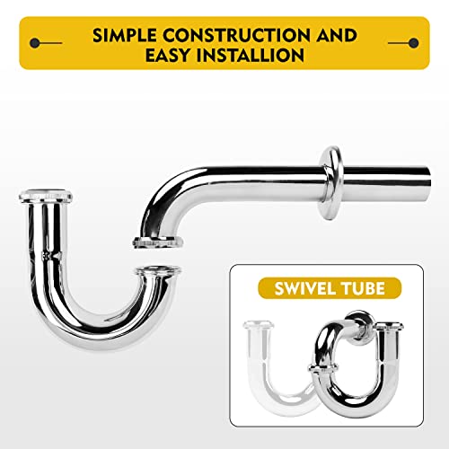 Stainless Steel P-Trap - 1 1/4 Inch
