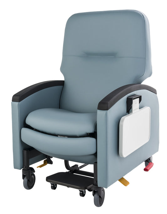 Pivot-Arm Clinical Care Recliner, Blue Ridge