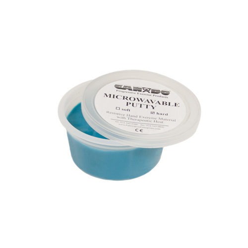 Microwaveable Exercise Putty, Firm (Aqua), 3 Ounce