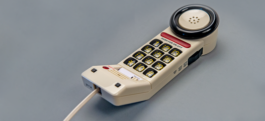 One-Piece Telephone with Extra Large On/Off Push Button