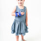 Adult Navy Blue Terry Cloth ComfySplints Hand Wrist