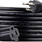 Power Extension Cord, 15 Feet, 13 Amps, 125V, Black