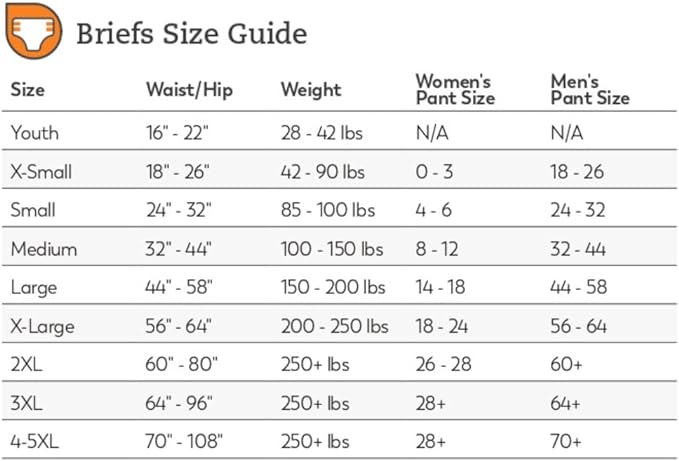 Tranquility Air-Plus Bariatric Brief 70"-108" 4-5X-Large White, Case of 4 Packs