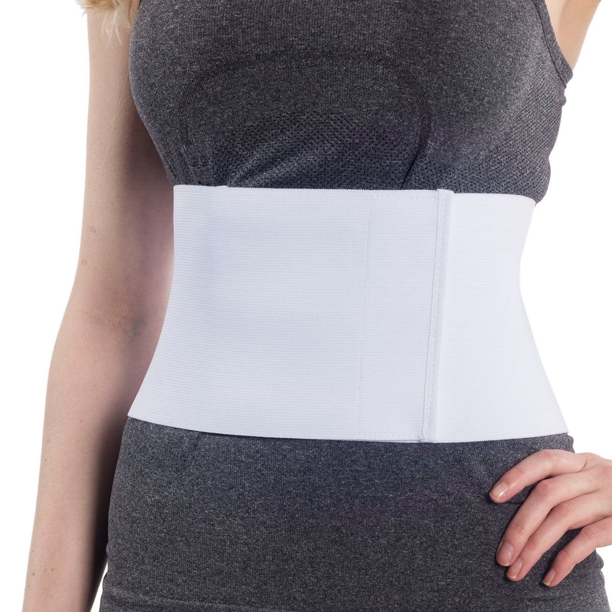 Tapered Abdominal Binder, Large, Fits Waist 36 - 42