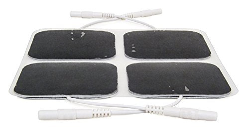 2" x 2" Premium Re-Usable Self Adhesive Electrode Pads for TENS/EMS Unit