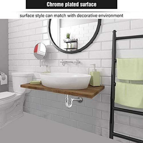 Brass P-trap Pipe Basin Sink Waste Kit