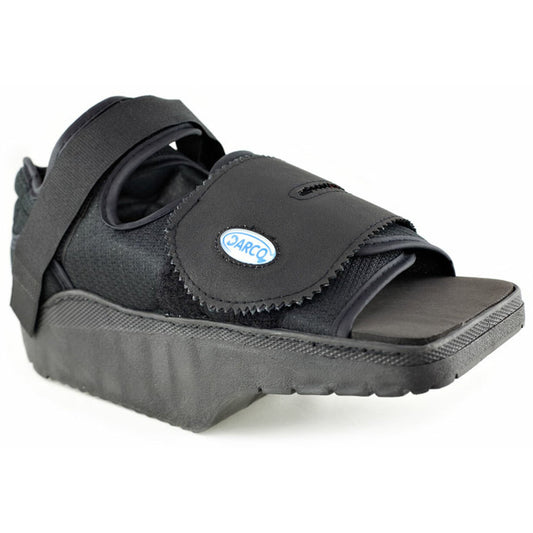 Orthowedge Healing Shoe, Black, Medium