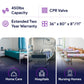 Low Air Loss / Alternating Pressure Mattress System w/ Deluxe Digital Pump and Cell-On-Cell Support Base w/ Raised Rail 36x80x8/11