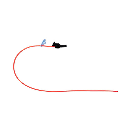 Medline 10 Fr Red Poly-Cath Open Suction Catheter - Case of 100