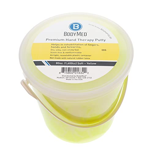 Premium Hand Therapy Putty, Yellow, 80 Oz.