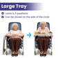 Medical Recliner Chairs for Elderly - Bariatric Geri Chair Recliner with a Tray