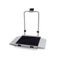 Wheelchair Scale 350-10-3M, 1000Lb(450Kg) X 0.2Lb(100G) With (2) 9.25In.
Ramps Includes 6 Aa Size Alkaline Batteries