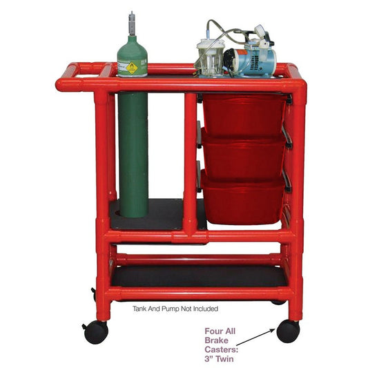 Red Crash Cart