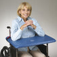 SofTop Wheelchair Tray w/Vinyl cover Fits 20"-22" W/C EA