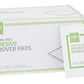 Medline Adhesive Remover Pads, Acetone-Free, 2-Ply, Box of 100