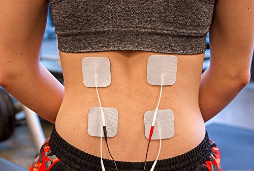 2" x 2" Premium Re-Usable Self Adhesive Electrode Pads for TENS/EMS Unit