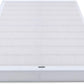 Spring Bed Base, 5-Inch Height Mattress Foundation, Tool-Free Easy Assembly, Twin, 74"L X 38"W X 5"H, White