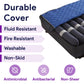 Low Air Loss / Alternating Pressure Mattress System w/ Deluxe Digital Pump and Cell-On-Cell Support Base 36x84x8