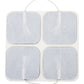 2" x 2" Premium Re-Usable Self Adhesive Electrode Pads for TENS/EMS Unit