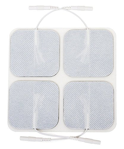 2" x 2" Premium Re-Usable Self Adhesive Electrode Pads for TENS/EMS Unit