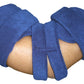 ComfySplints Elbow Adult Small Navy Blue Terry Cloth