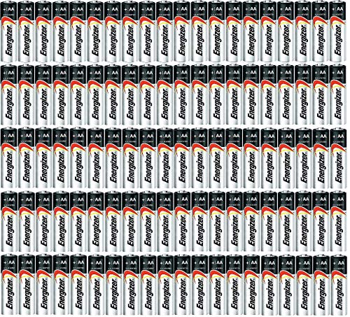 Energizer AA Max Alkaline E91 Batteries 100 Count