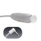 Grey LockingCall Call Cord, 1/4 2-conductor, momentary buzzer
