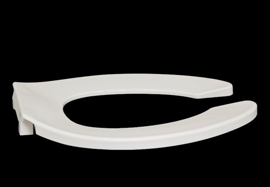 Heavy Duty Enlongated Open Front Commode Seat