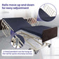 Adjustable Half Bed Rails with Clamp Attachment for Fall Prevention