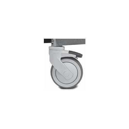 Caster Assemblies, Twin Caster, Locking, 3"