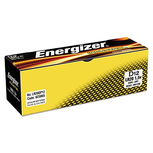 Energizer EN95 size D alkaline batteries: 24 count