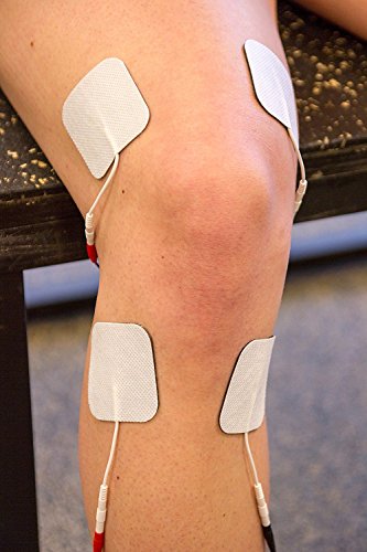 2" x 2" Premium Re-Usable Self Adhesive Electrode Pads for TENS/EMS Unit