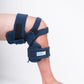 ComfySplints Locking Knee Adult Navy Blue Terry Cloth