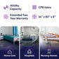 Low Air Loss / Alternating Pressure Mattress System w/ Digital Pump 36x80x8